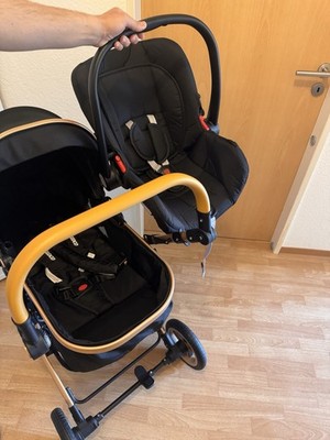 Brand New newborn stroller and car seat