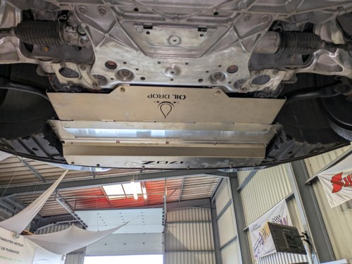 plaques sous moteur en aluminium 2 mm d'épaisseur pour nissan 350 Et Nissan 370z - Imagen 7 de 9