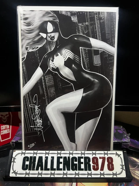 Marvel SECRET WARS #7 Facsimile Nathan Szerdy SIGNED VIRGIN + COA - SPIDER-WOMAN