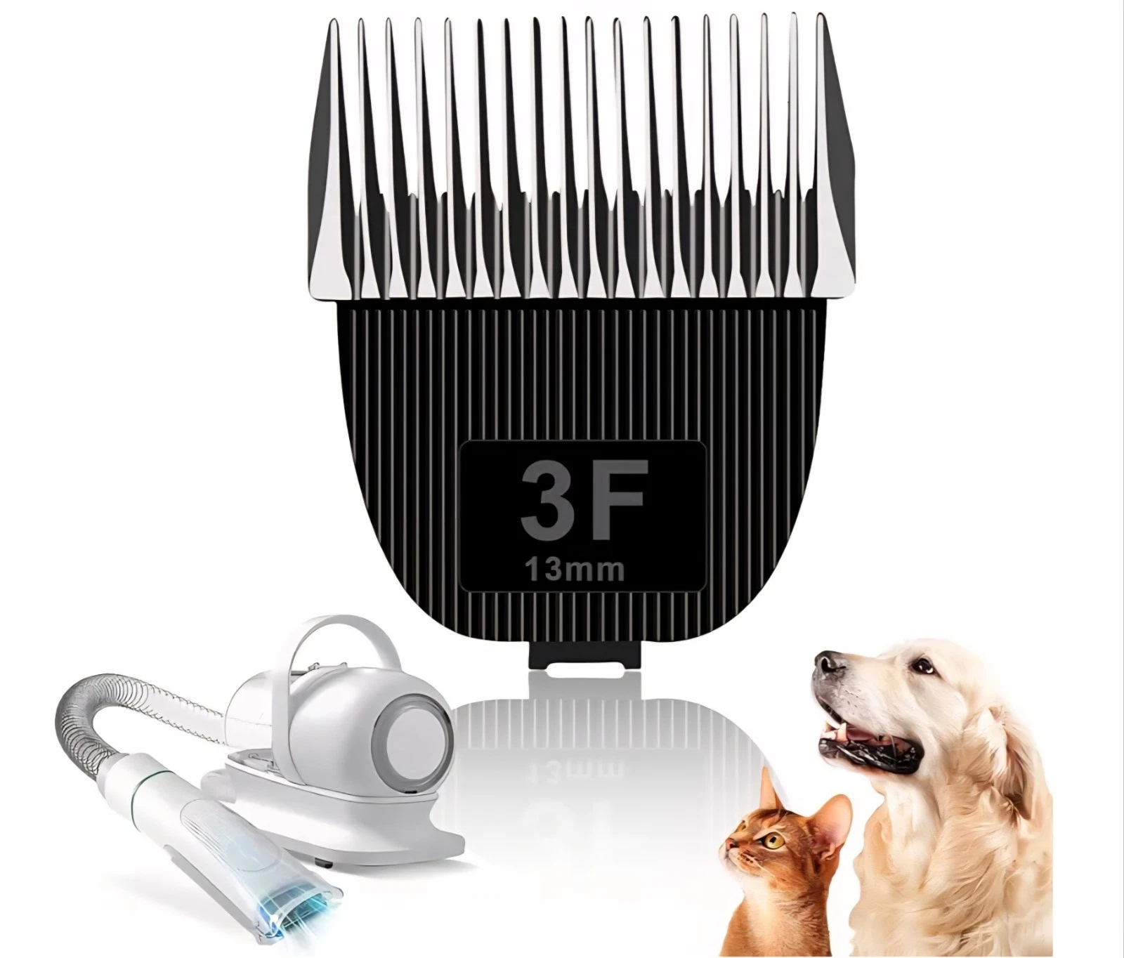 Replacement Blade for nebot P1 Pro Pet Grooming Kit & Vacuum Size 3F 13mm