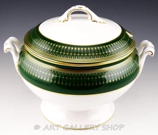 Spode England Y8078 ROYAL WINDSOR GREEN LARGE SOUP TUREEN WITH LID Unused