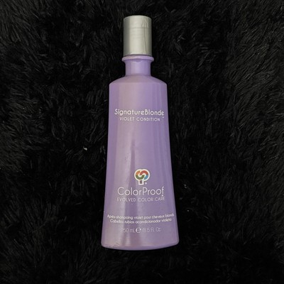 ColorProof ~ SignatureBlonde ~ Violet Condition ~ 8.5 Fl Oz.
