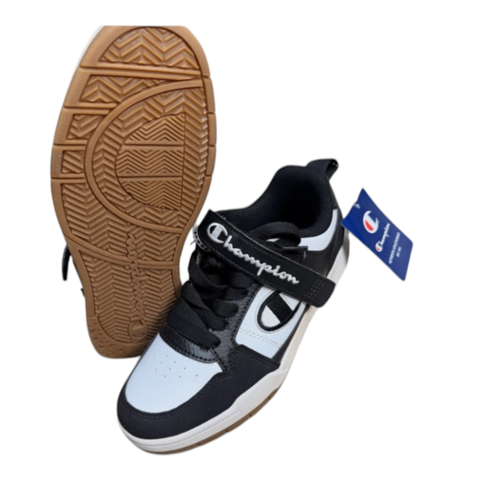 NEW Champion Arena Power Hi & Low Men’s Black/White or Black/Tan Sneakers image 10