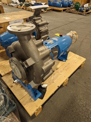 Egger Turo Vortex Pump T81-80 H LB4C Horizontal Dry-Pit Design 4'' Inlet (100mm)