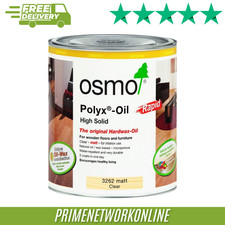 Osmo Polyx-Oil Rapid 3262 Clear Matt - 750ml 100% ORIGINAL ⭐⭐⭐⭐⭐