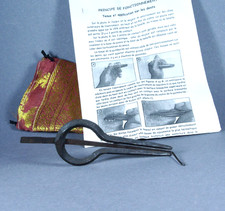 Hand Forged Jaw Harp Guimbarde Mouth Harp - Ethnic Musical Instrument (1220)