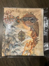Free League RPG's Dragonbane RPG Cloth Map Bag NM