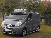 Edelstahl DachträGer A+ Rechteckig Flecken + LED FüR Volkswagen Crafter