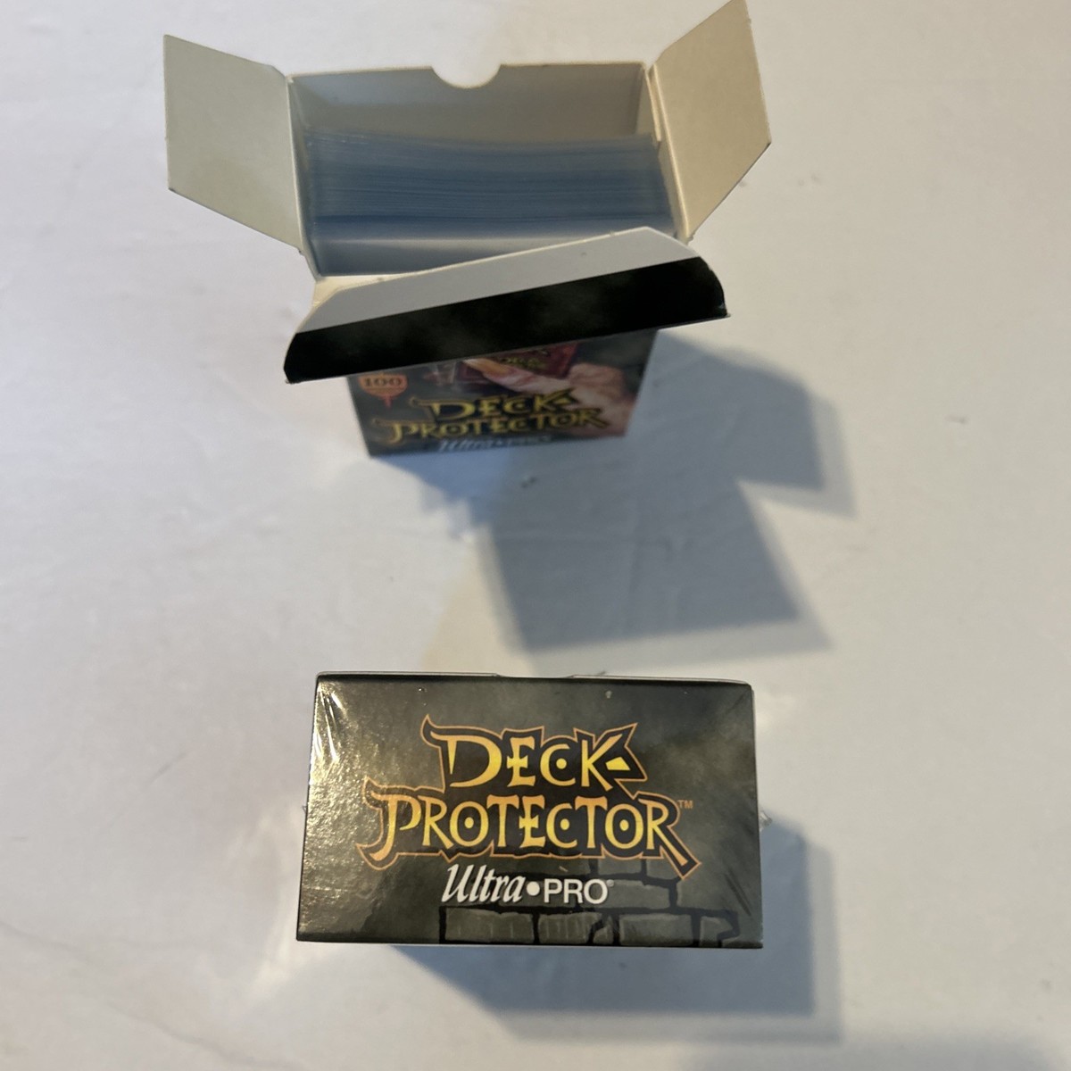 Deck Protector Ultra Pro 100 Clear Sleeves Joker Box 1995