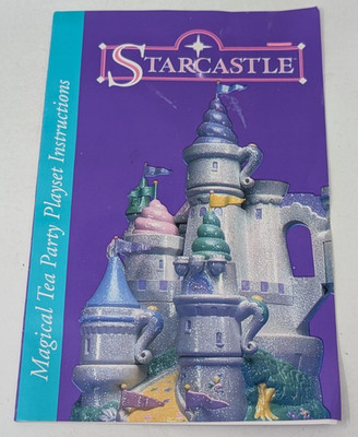 Trendmasters STARCASTLE Magical Tea Party Playset Castle Instructions ONLY VTG