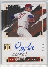 2024 Panini Impeccable Indelible Ink Holo Silver /25 Bill Lee #II-BL Auto 13c1