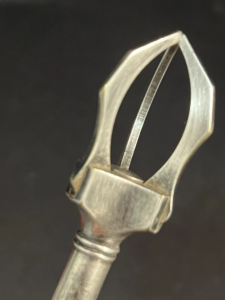 Ancienne Pince à sucre ou glaçons Le Crabe Argenté - Photo 3/4