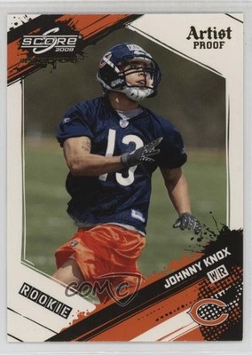 2009 Score Inscriptions Artist Proof 23/32 Johnny Knox #357 Rookie RC 4ib