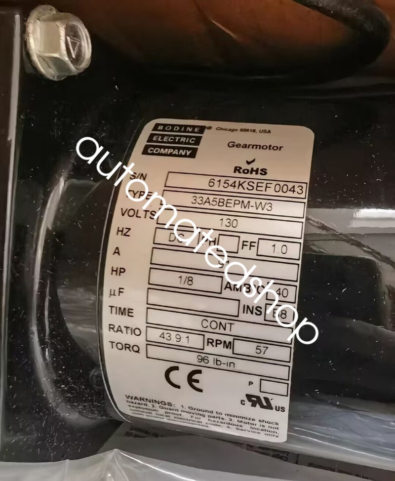 1Pcs New Bodine 33A5BEPM-W3 motor Shipping DHL or FedEX