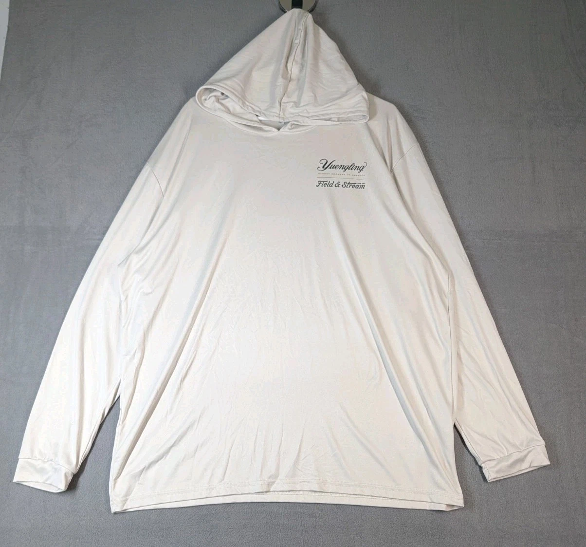 Yuengling Mens 2XL White Hooded Fishing Shirt Beer Outdoor UPF 50 Graphic
Opens in a new window or t
