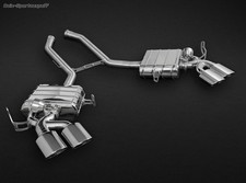 Capristo Sportauspuff Mercedes ML63 AMG W164 je 2x oval eingerollt abgeschrägt