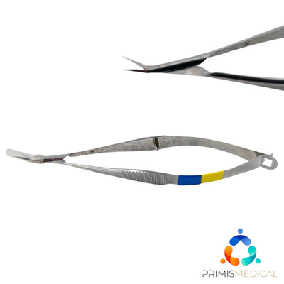 Karl Storz E3388 GW Gills-Welsh-Vannas Micro Ophthalmology Scissors 3-1/8''