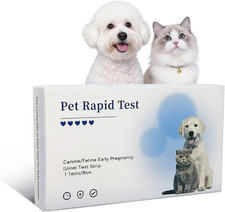 Dog  Cat Pregnancy Urine Test Kit   5-Minute Home Urine Strips, 99 Accurate, P