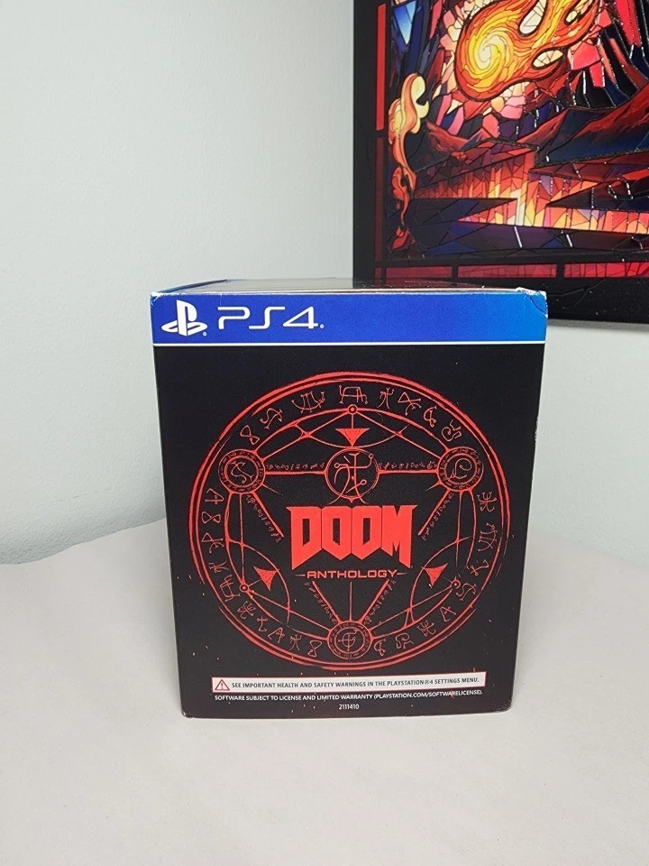 DOOM ANTHOLOGY Collector's Edition PS4/PS5 BFG replica 6 Doom Steelbook - SEALED - Image 4 of 4