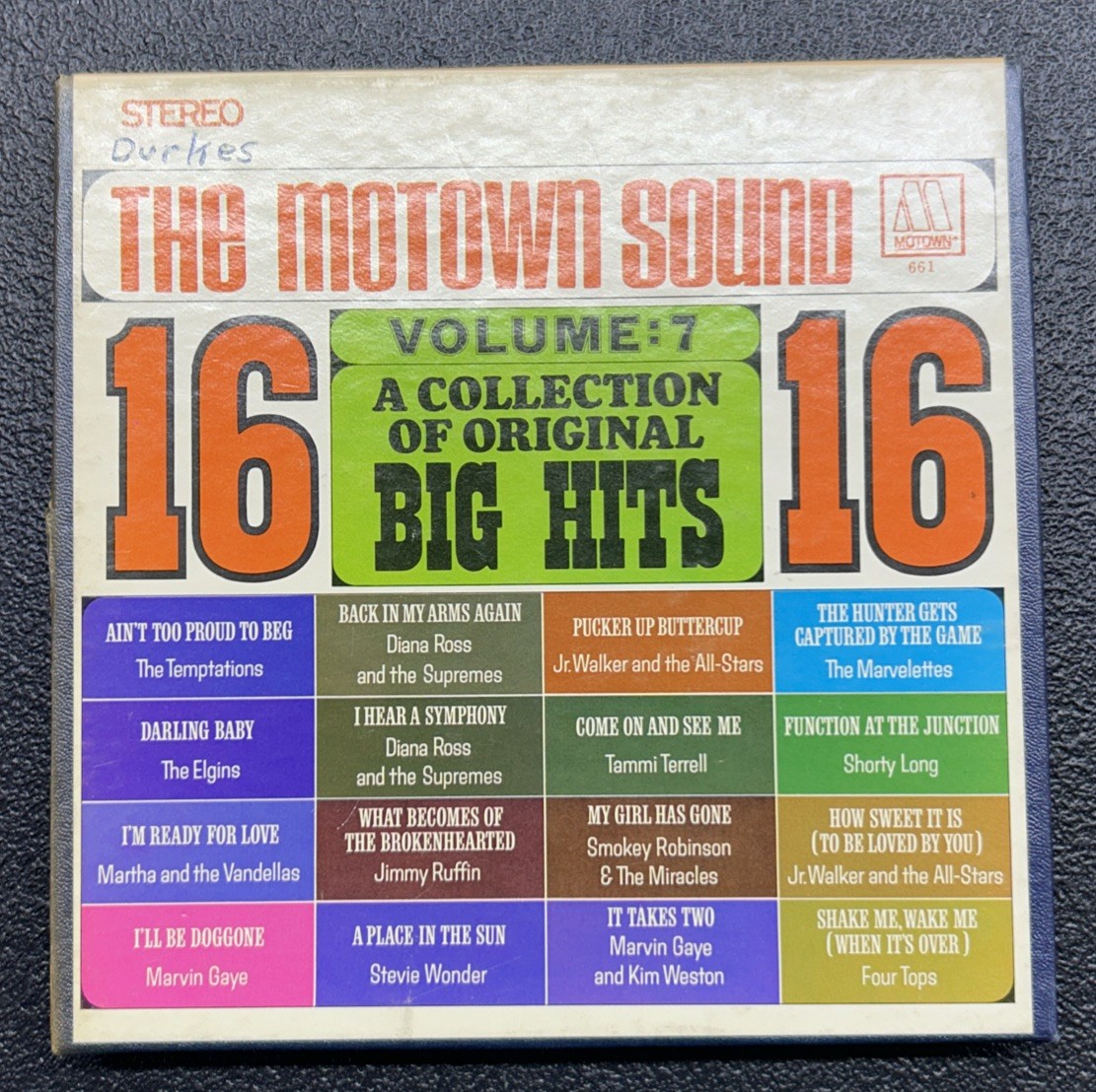 【中古】 Collection of 16 Big Hits， Vol． 7 Collection of 16 Big Hits The Motown Sound - 16 Big Hits Vol. 7 Reel To Reel 4 Track 7