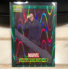 2024 Topps Chrome Marvel Professor Xavier Green  21/99 1st year