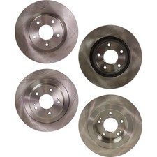 Front Rear Disc Brake Rotors For 2014-2020 Mitsubishi Outlander Outlander Sport