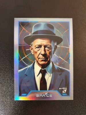 2025 Cardsmiths Space Galactic Edition Werner Heisenberg #37 Rainbow Holofoil