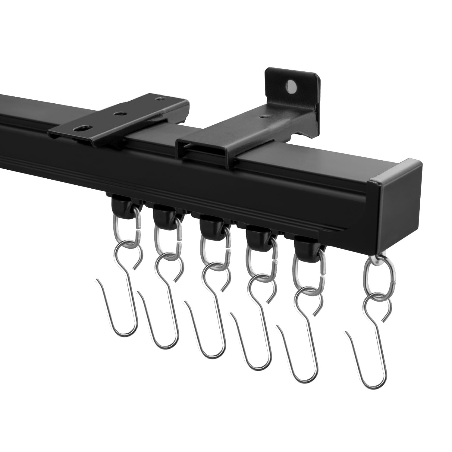 ПОТОЛОЧНАЯ ШТОРА HOEFLIFE КРЕПЛЕНИЕ ДЛЯ КАРНИЗОВ РАЗДЕЛИТЕЛЬ ПОМЕЩЕНИЙ 12-15 ФУТОВ - ЧЕРНЫЙ 13090₽