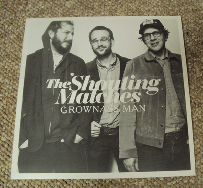 The Shouting Matches - Grownass Man Vinyl LP Record. Bon Iver Side Project