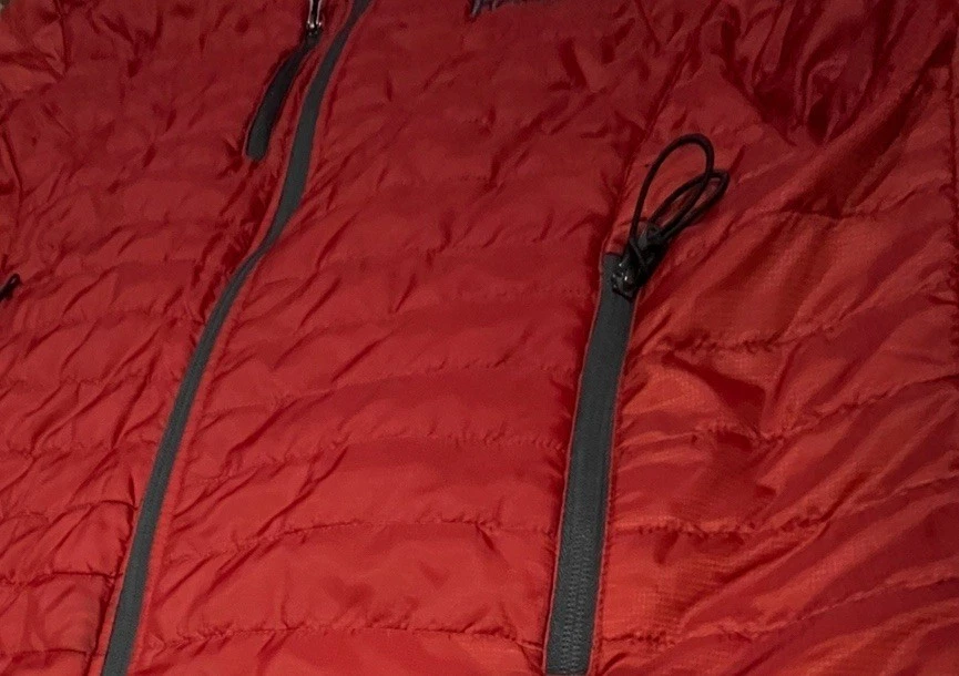 Fedex Ground Fan Gear Fall Spring Hiking Game Travel Quilted Jacket Coat - Image 2 of 4