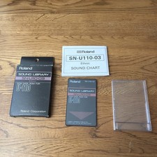 Roland SN-U110-03 ETHNIC Sound Library PCM Data Rom Card for U-110.