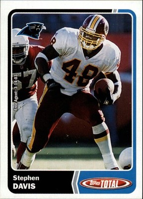 A4282- 2003 Topps Total FB Cards 251-500 +Rookies -You Pick- 15+ FREE US SHIP