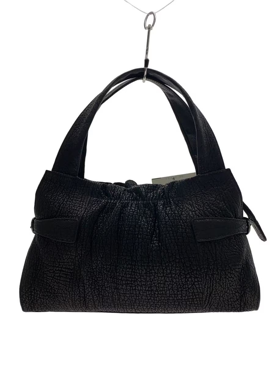 GRES Handbag Leather Black Plain - image 1