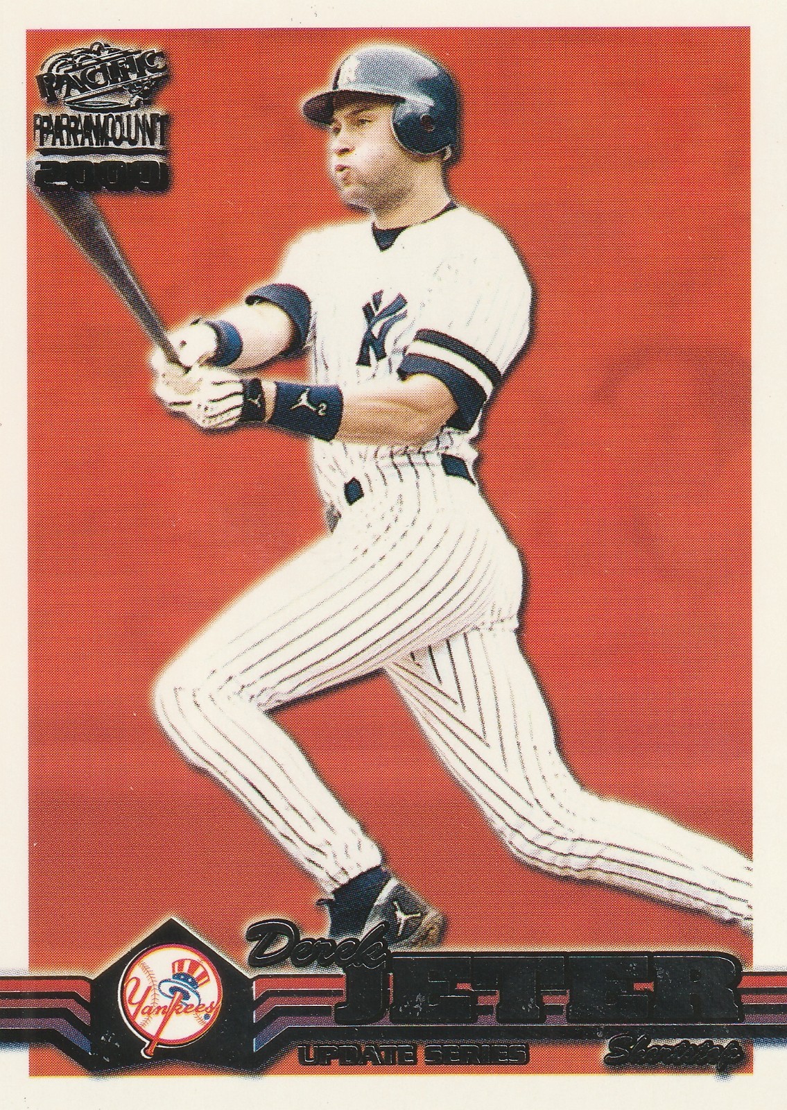 2000 Pacific Paramount Update - Derek Jeter #62-U HOF Yankee Legend
