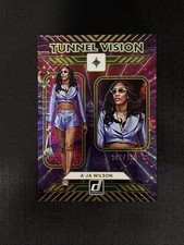 2025 Panini Donruss WNBA Aja Wilson Tunnel Vision Green Fireworks /399 #13