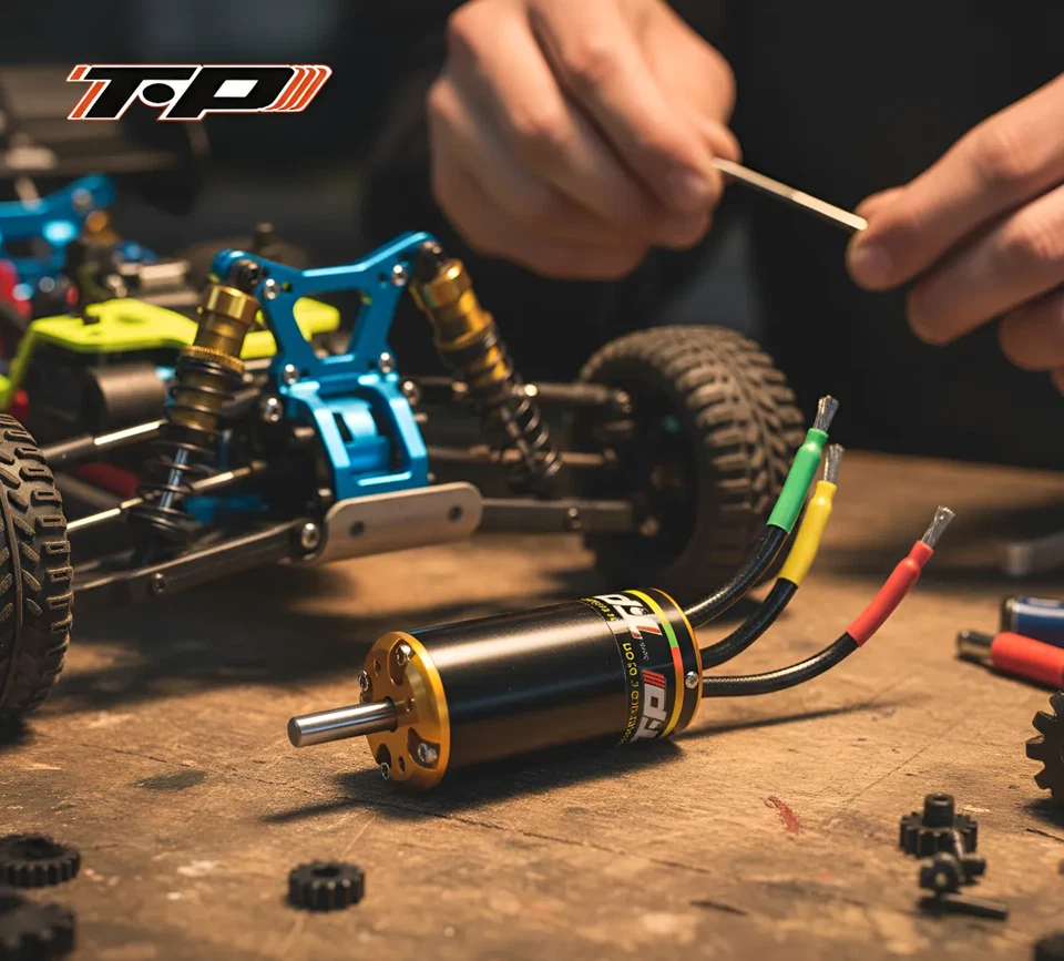 TP POWER TP3640-CM V2 Brushless Motor 95K RPM 36*74mm for RC Car 1/8 1/10 ESC - Image 2 of 4