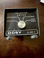 DOSY SW-4 4-POSITION ANTENNA SELECTOR SWITCH - HANDLES UP TO 1000W (A-SW-4, SW4)