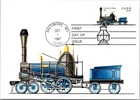 Dr Jim Stamps Maximum Card Gowan And Marx 1839 Locomotive First Day Issue