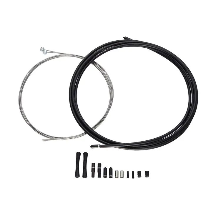 Комплект дорожных тормозов SRAM 5mm SlickWire Extra Long Черные тросы из нержавеющей стали - 9190₽