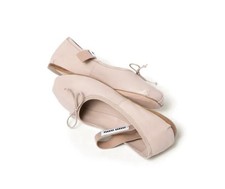 miu miu スタッズ付きリボン フラットシューズ ピンク Pink Women's Miu Miu for sale | eBay