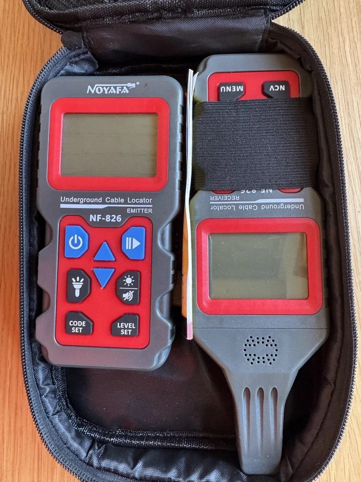 Untergrund Kabel Locator Draht Tracker Tragbar WC Rohrleitung Detektor Kurzsc... - Bild 4 von 4