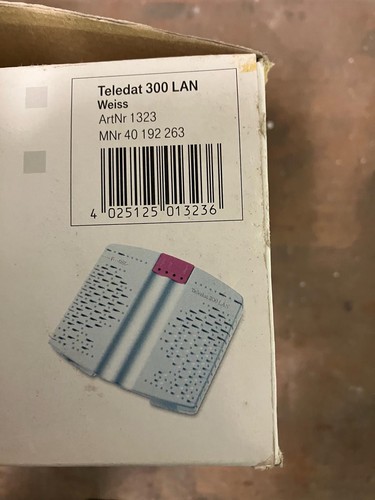 Teledat 300 LAN mit Netz- und LAN Kabel - Bild 4 von 6