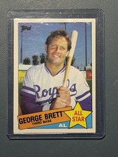 1985 Topps - All-Star George Brett #703 KC Royals HOF