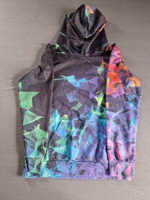 Kapuzenpullover mit Galaxienmuster, Digitaldruck, Unisex, Größe XL