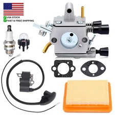 Carburetor Gasket Filter Kit for STIHL FS120 FS200 FS250 FS300 Ignition Coil US