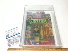 1988 Playmates TMNT Raphael AFA 70  NM Graded Figure Teenage Mutant Ninja