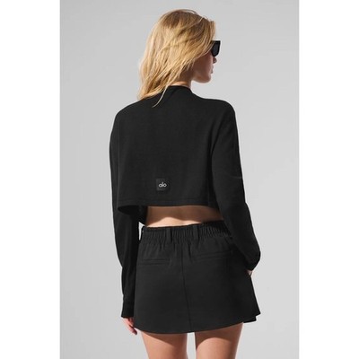 Alo Yoga Supernatural Sweater Cardigan Black S | eBay