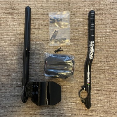 Vision Trimax Plus Lenker TT Clip-On Bars + 2 Pads BITTE Beschreibung lesen 