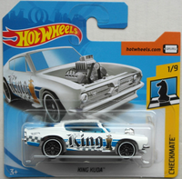 Hot Wheels King Kuda Plymouth Barracuda Weiß Checkmate Neu/Ovp Schach Hw Auto