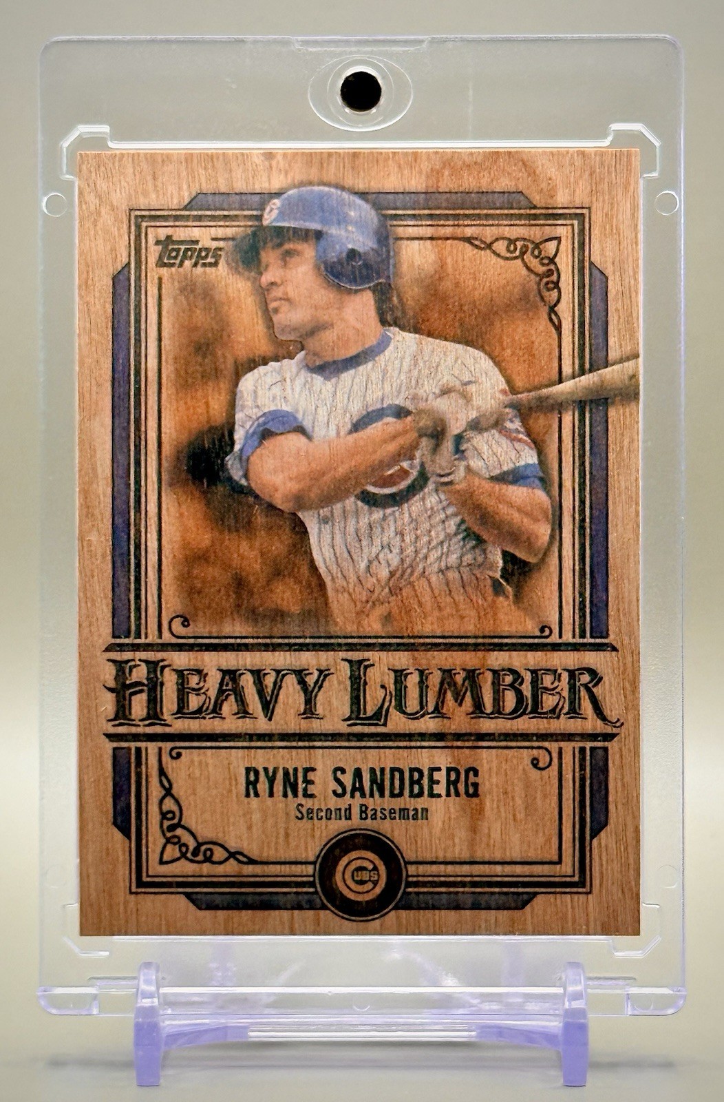 Ryne Sandberg 2025 Topps Update #HL-51 Heavy Lumber SSP - Chicago Cubs HOF
